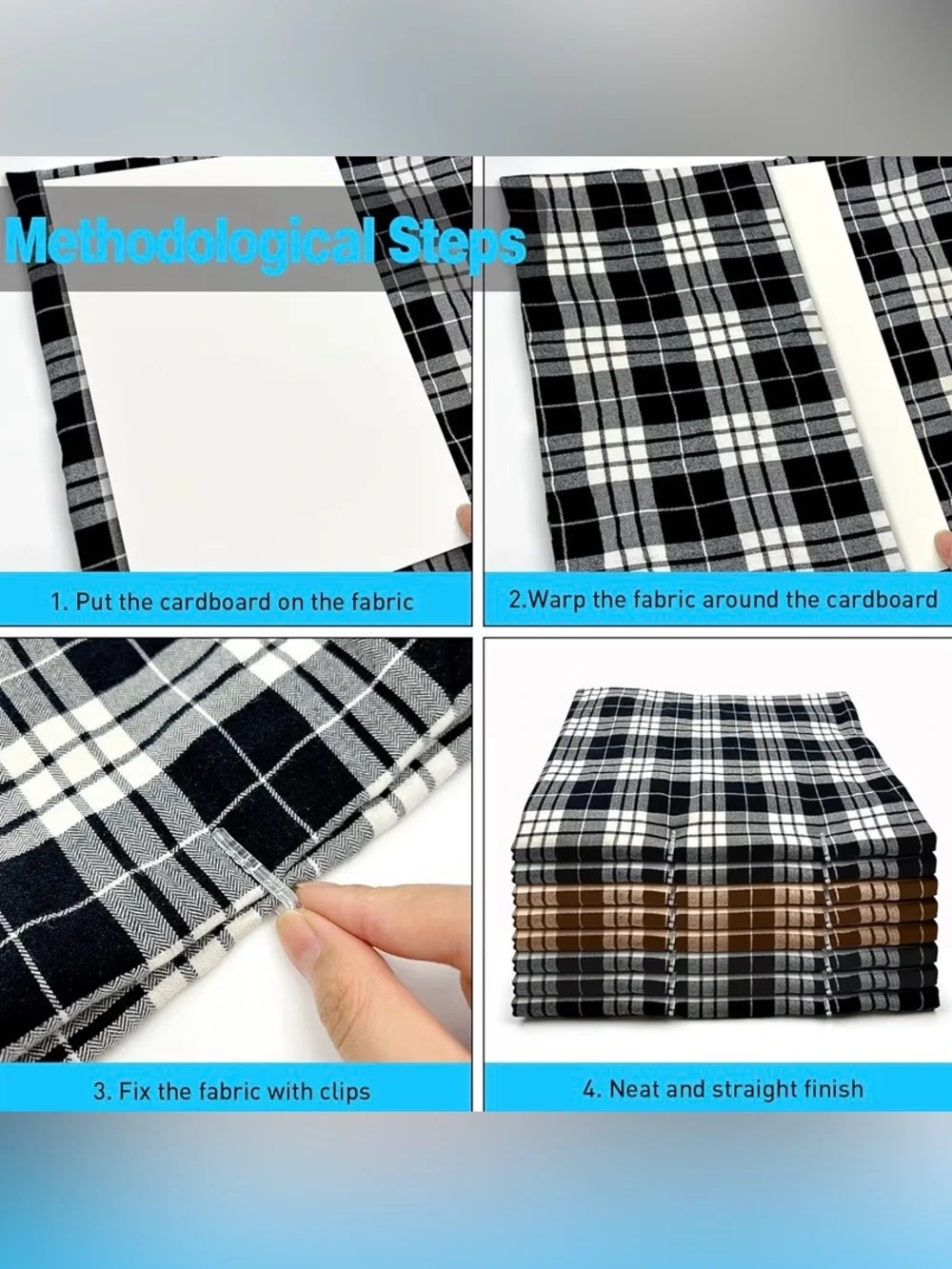 Set of 200 Comic Book Boards for Fabric Storage
